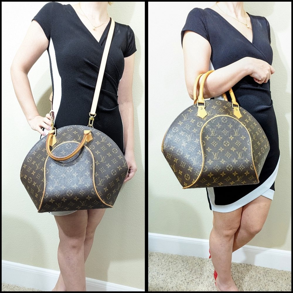 ✨Louis Vuitton✨ Ellipse monogram MM brown canvas Bag - Picture 6 of 17